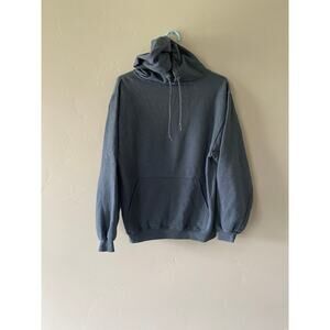 Jerzees "My Heart Is In Brazil" Gray Hoodie- size small